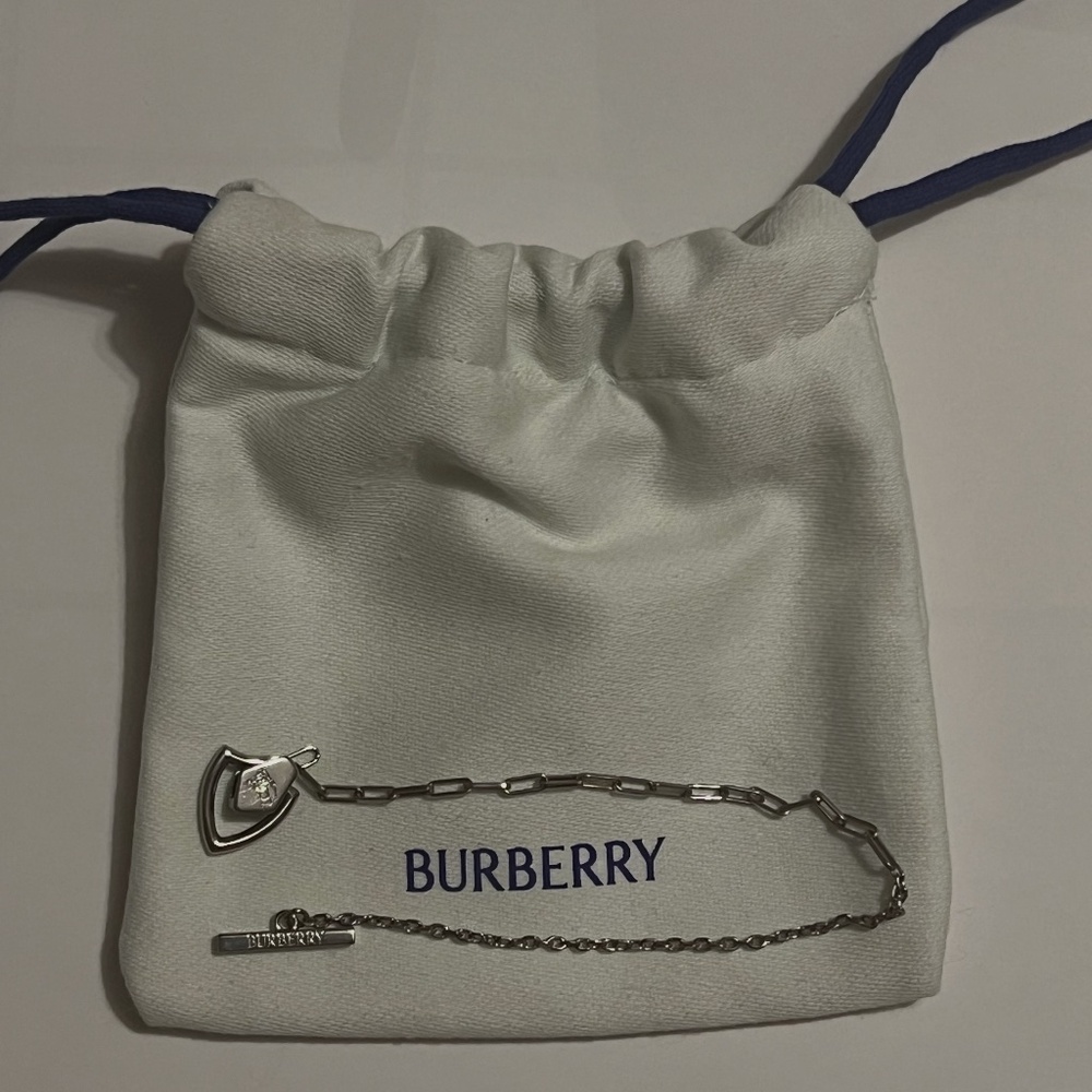 Burberry Silver Shield Bracelet​